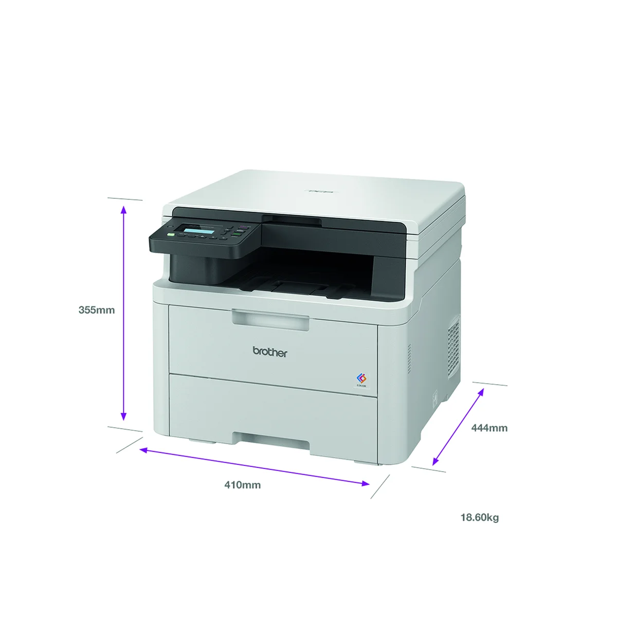 Brother DCPL3520CDW A4 3-in-1 Wireless Colour Laser Printer DCPL3520CDWZU1 - Image 4