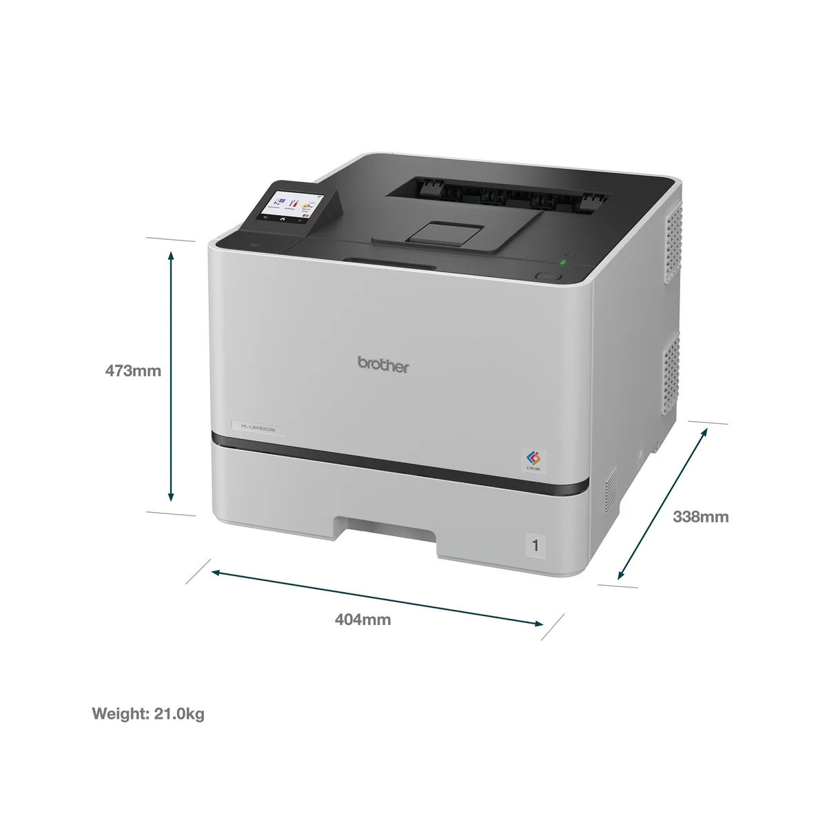 Brother HL-L8430CDW A4 Colour Laser Printer HLL8430CDWZU1 - Image 2