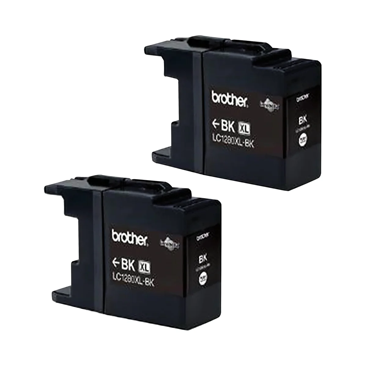 Brother LC1280XLBK Inkjet Cartridge HY Black Twinpack LC1280XLBKBP2 - Image 2