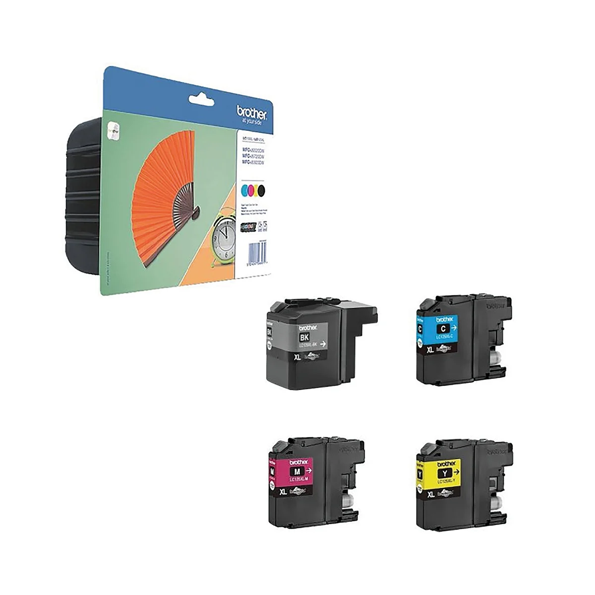 Brother LC129XL Inkjet Cartridge HY CMYK Multipack LC129XLVALBP - Image 3