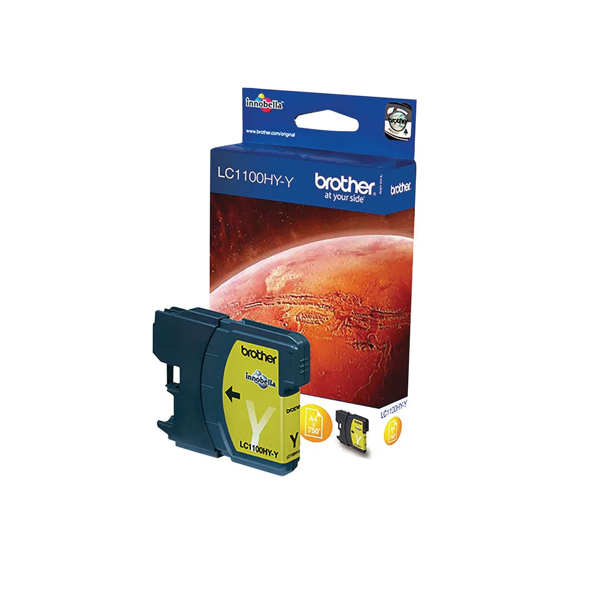 Brother LC1100HYY Inkjet Cartridge High Yield Yellow LC1100HYY - Image 3
