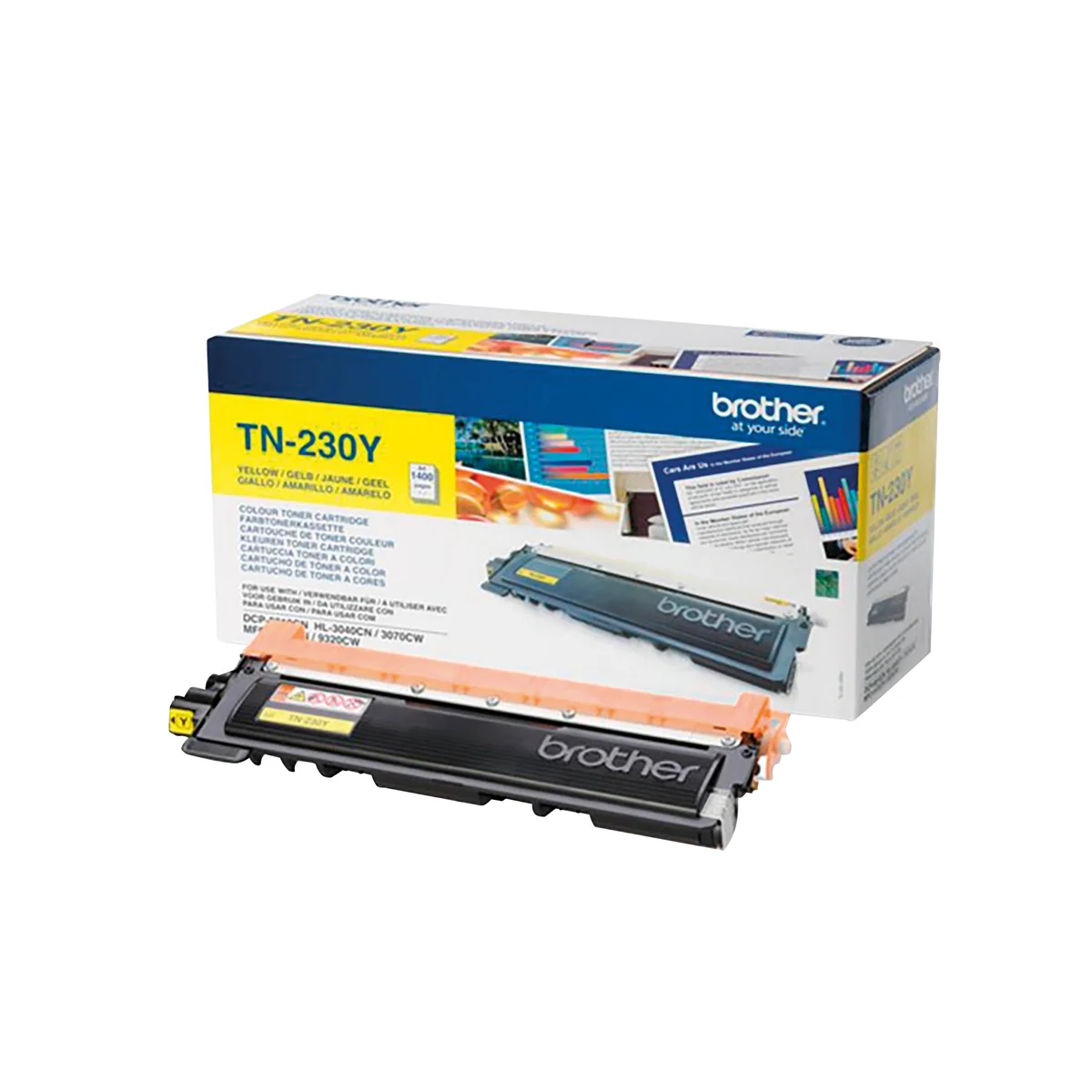 Brother TN-230Y Toner Cartridge Yellow TN230Y - Image 2