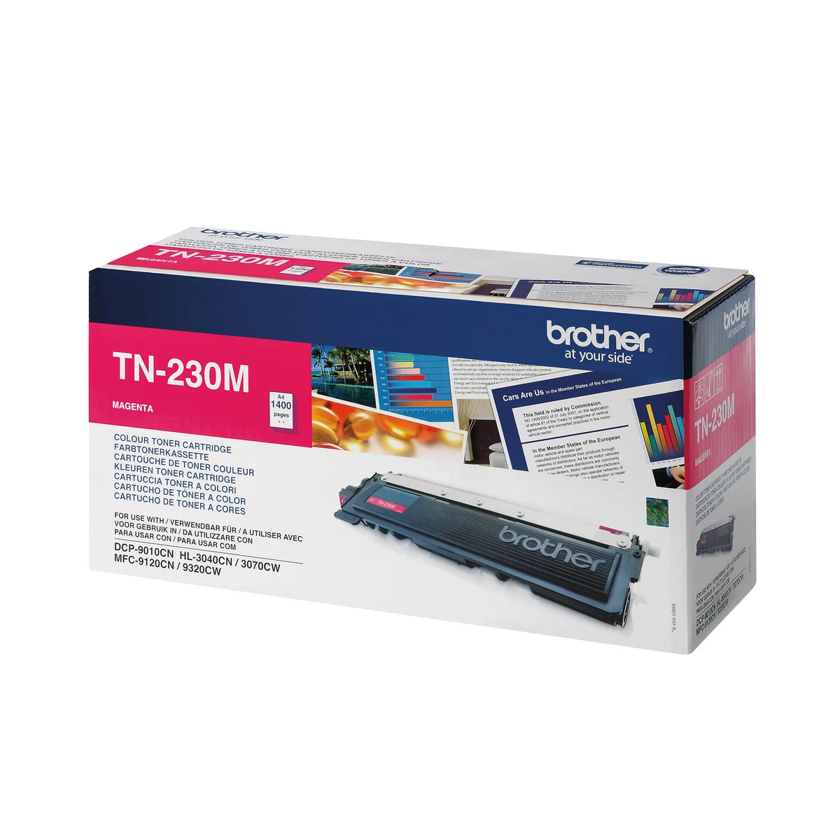 Brother TN-230M Toner Cartridge Magenta TN230M
