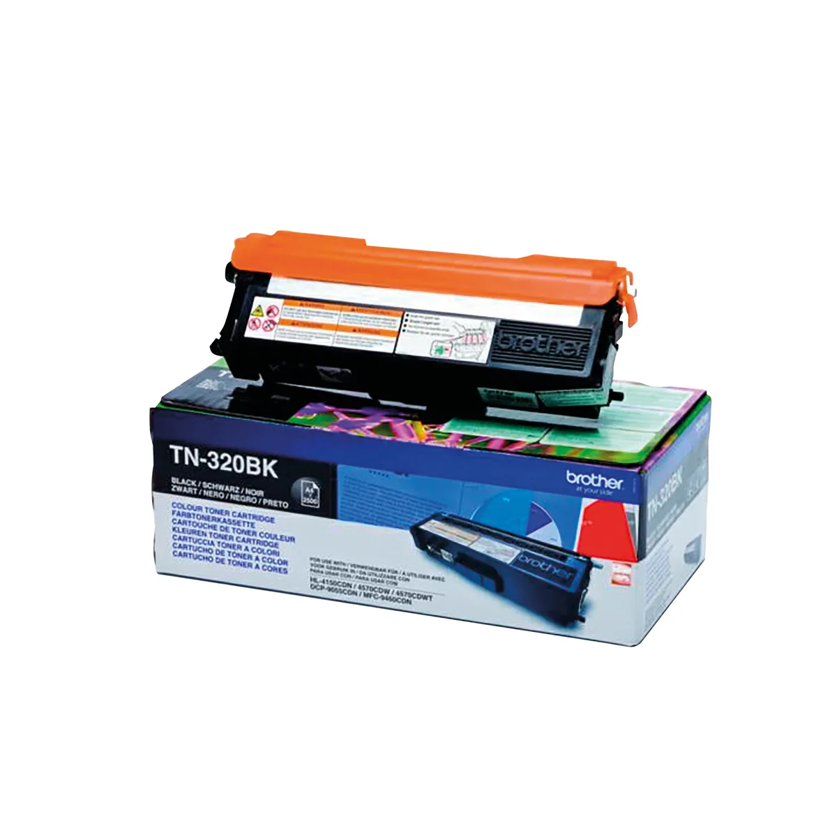 Brother TN-320BK Toner Cartridge Black TN320BK - Image 2
