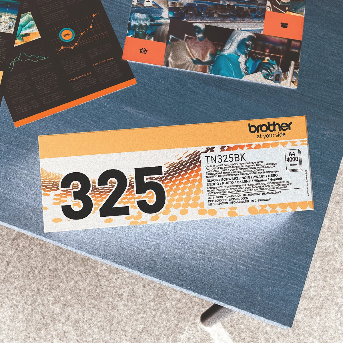 Brother TN-325BK Toner Cartridge High Yield Black TN325BK - Image 3