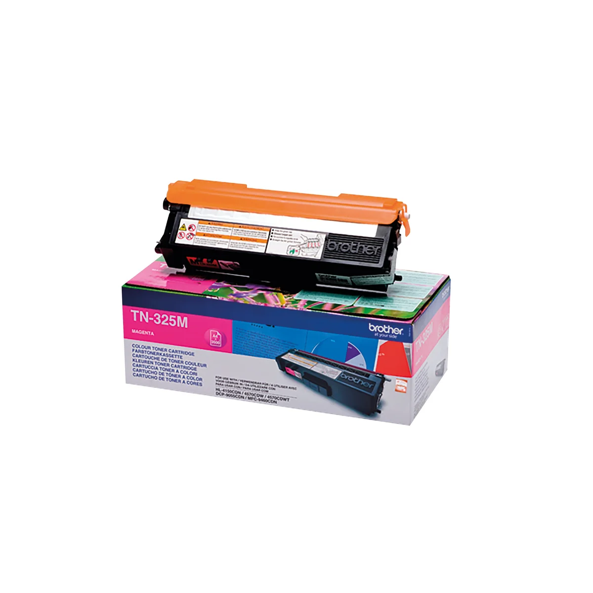 Brother TN-325M Toner Cartridge High Yield Magenta TN325M - Image 2