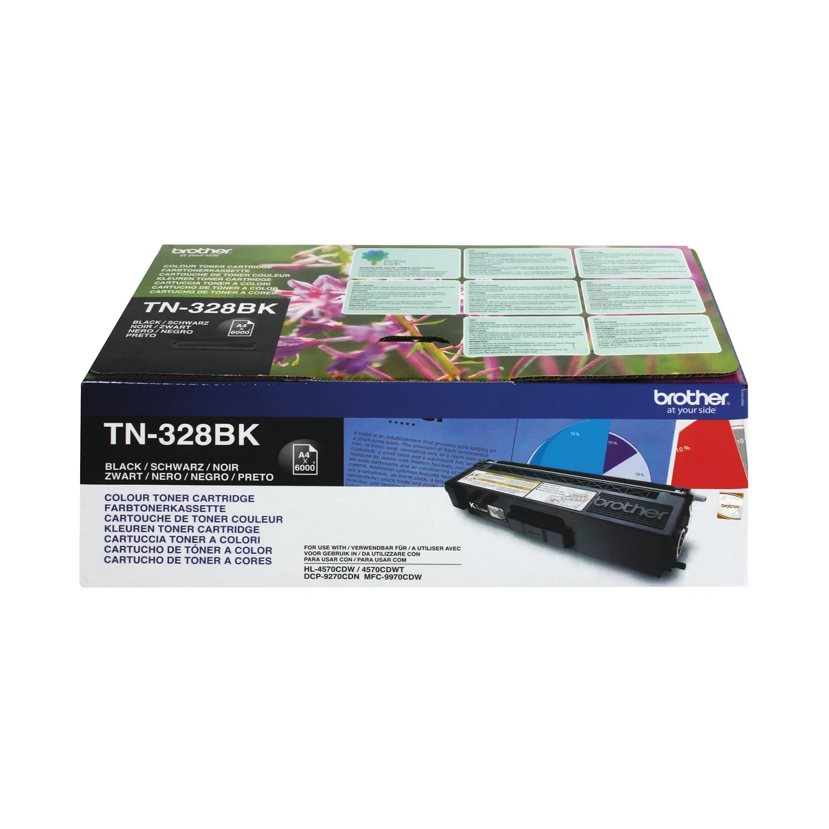 Brother TN-328BK Toner Cartridge Super High Yield Black TN328BK