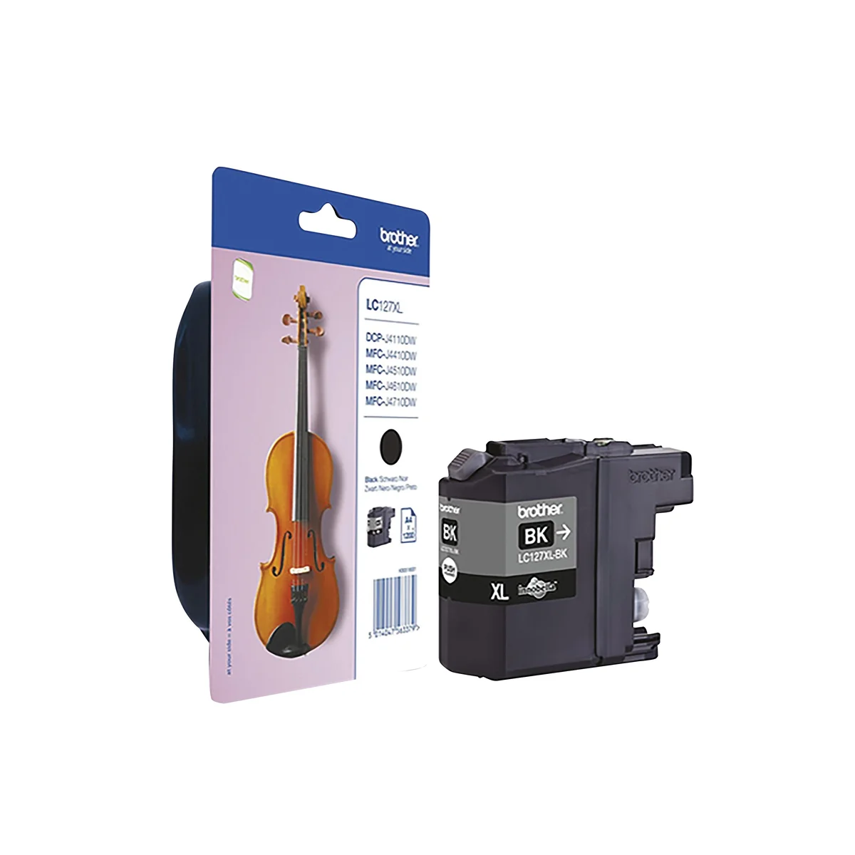 Brother LC127XLBK Inkjet Cartridge High Yield Black LC127XLBK - Image 3