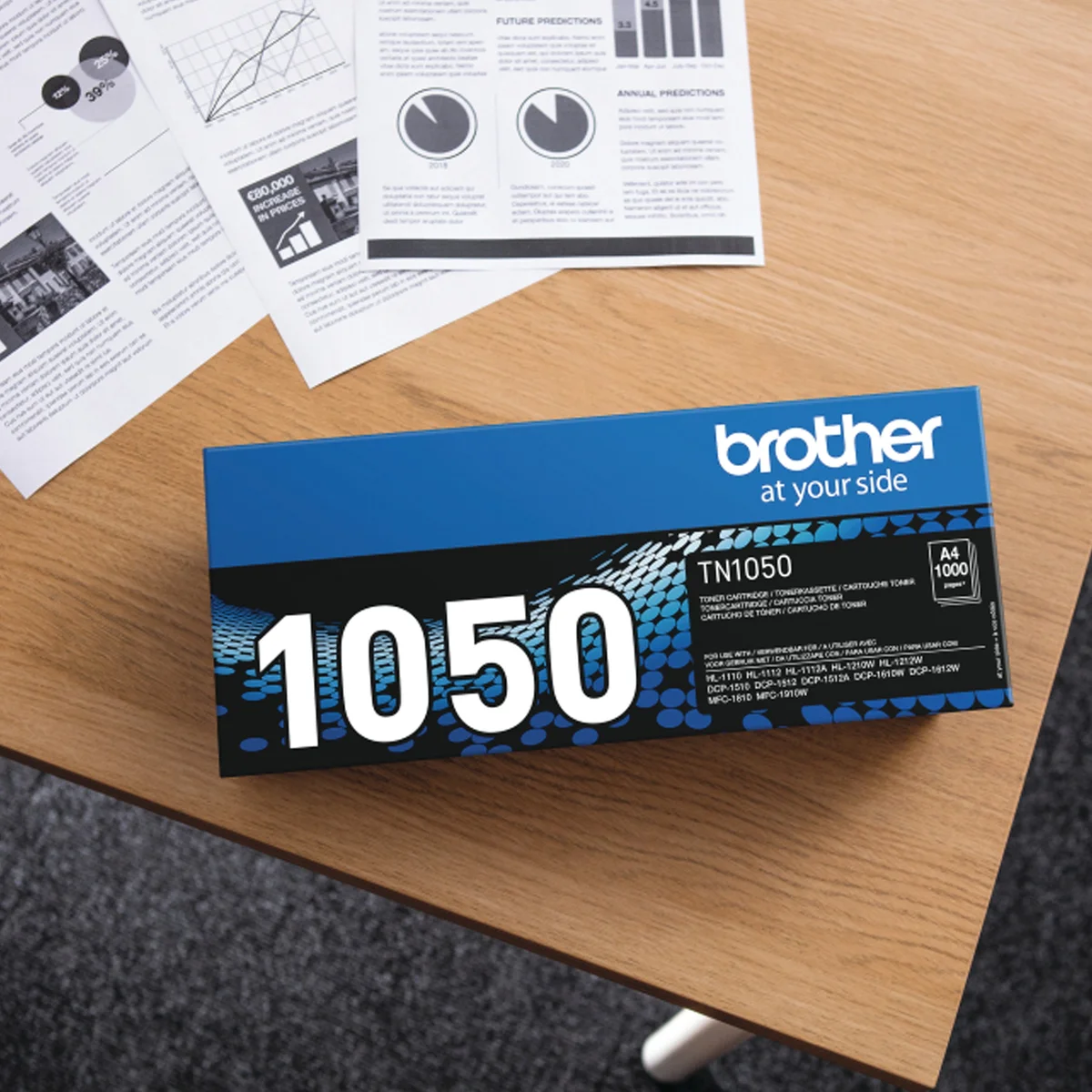 Brother TN-1050 Toner Cartridge Black TN1050 - Image 3