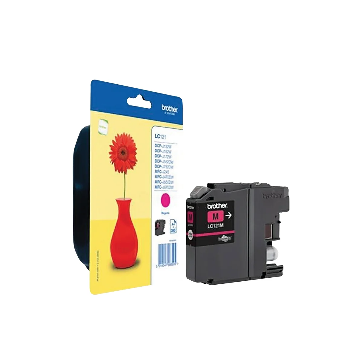 Brother LC121M Inkjet Cartridge Magenta LC121M - Image 2