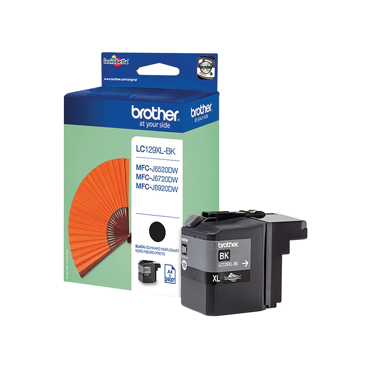 Brother LC129XLBK Inkjet Cartridge High Yield Black LC129XLBK - Image 2