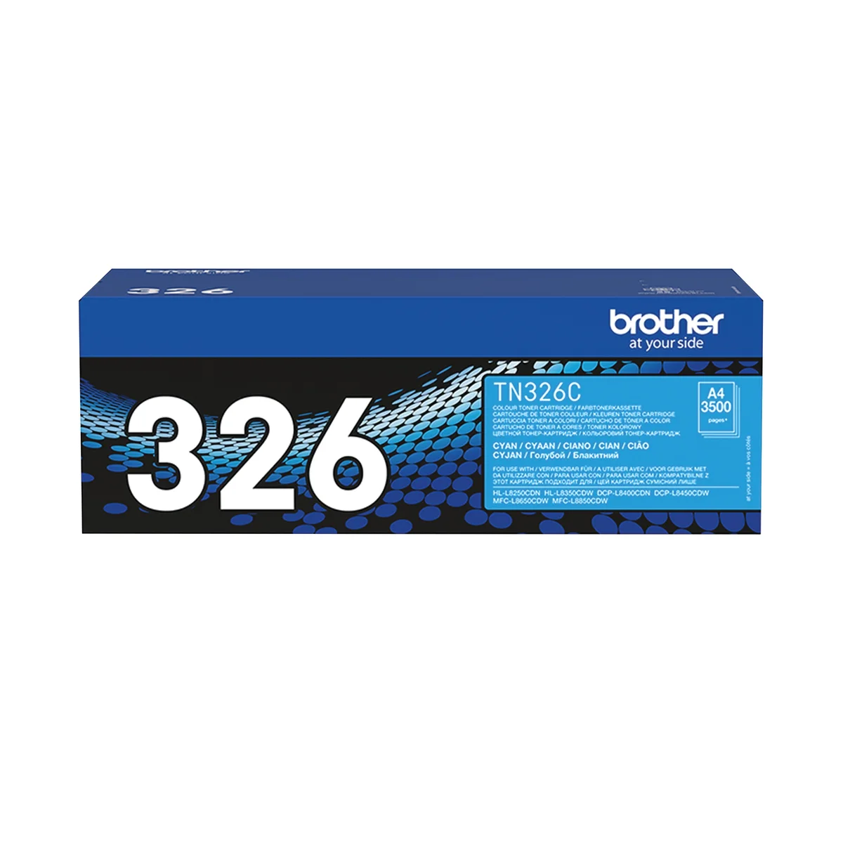 Brother TN-326C Toner Cartridge High Yield Cyan TN326C - Image 2