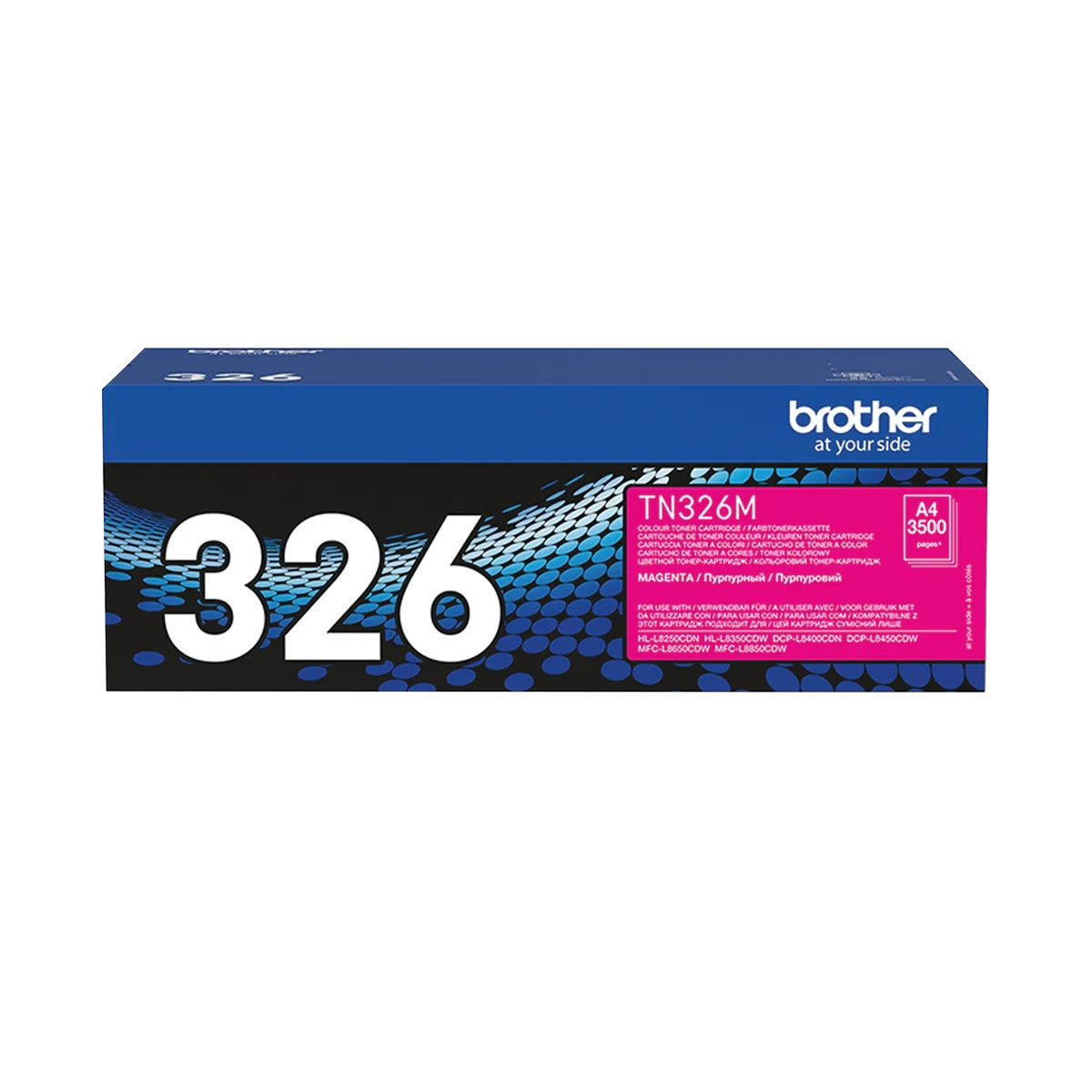 Brother TN-326M Toner Cartridge High Yield Magenta TN326M - Image 2
