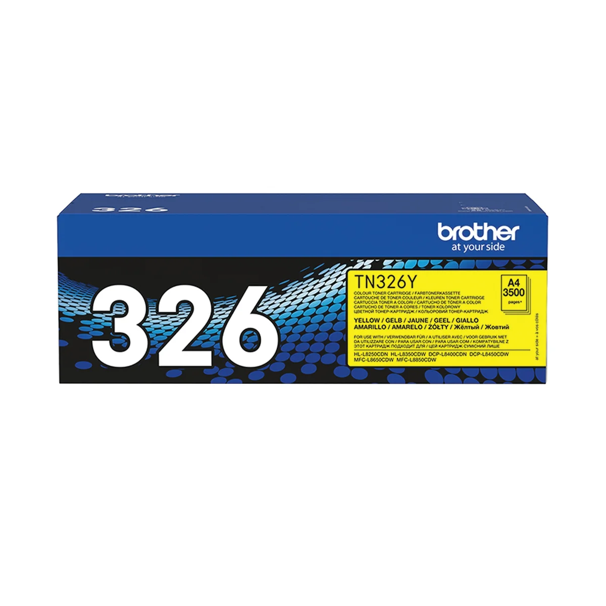 Brother TN-326Y Toner Cartridge High Yield Yellow TN326Y - Image 2
