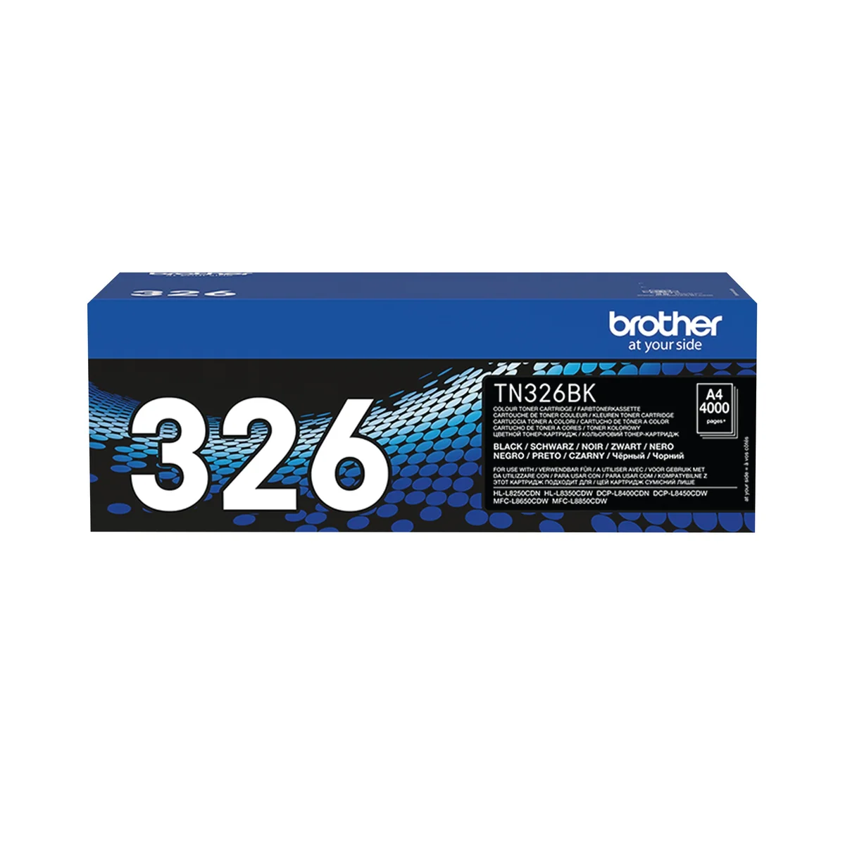 Brother TN-326BK Toner Cartridge High Yield Black TN326BK - Image 2