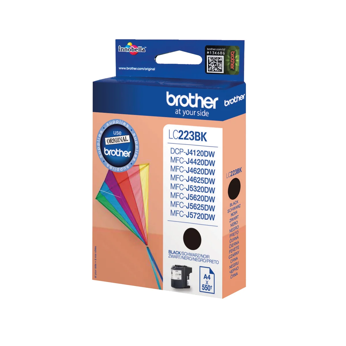 Brother LC223BK Inkjet Cartridge Black LC223BK - Image 2