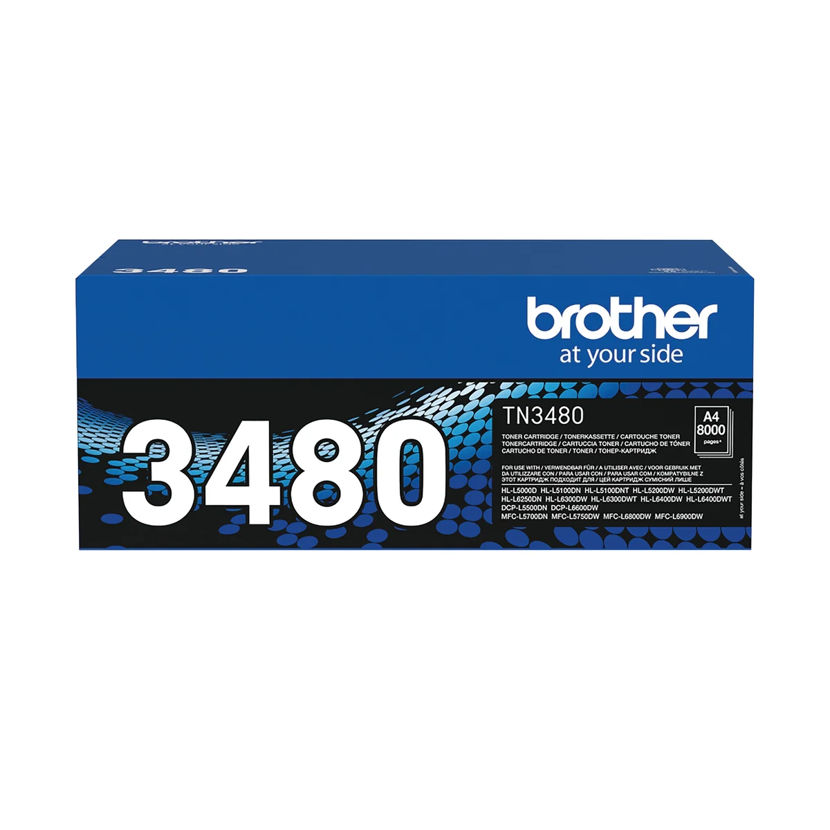 Brother TN-3480 Toner Cartridge High Yield Black TN3480 - Image 2