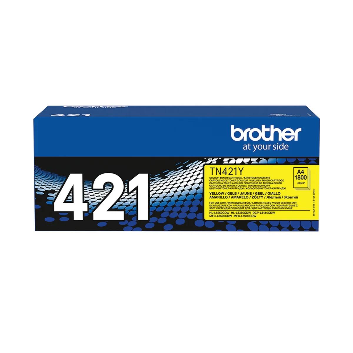 Brother TN-421Y Toner Cartridge Yellow TN421Y - Image 2