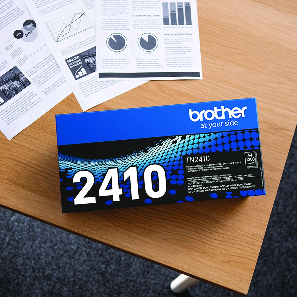 Brother TN-2410 Toner Cartridge Black TN2410 - Image 4
