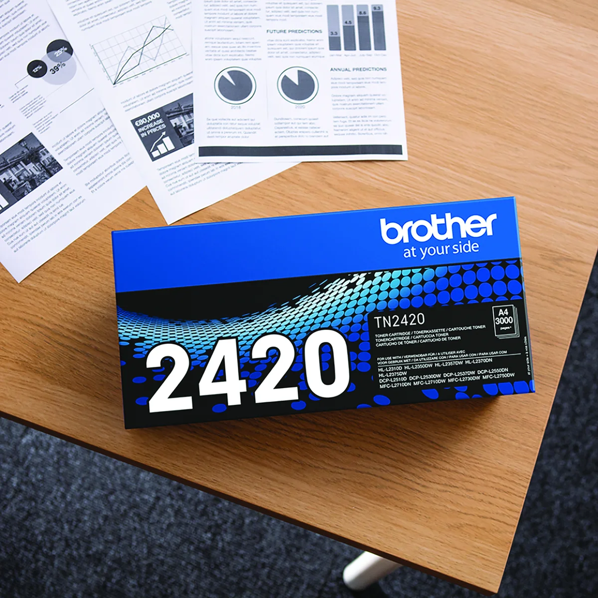 Brother TN-2420 Toner Cartridge Black TN2420 - Image 4
