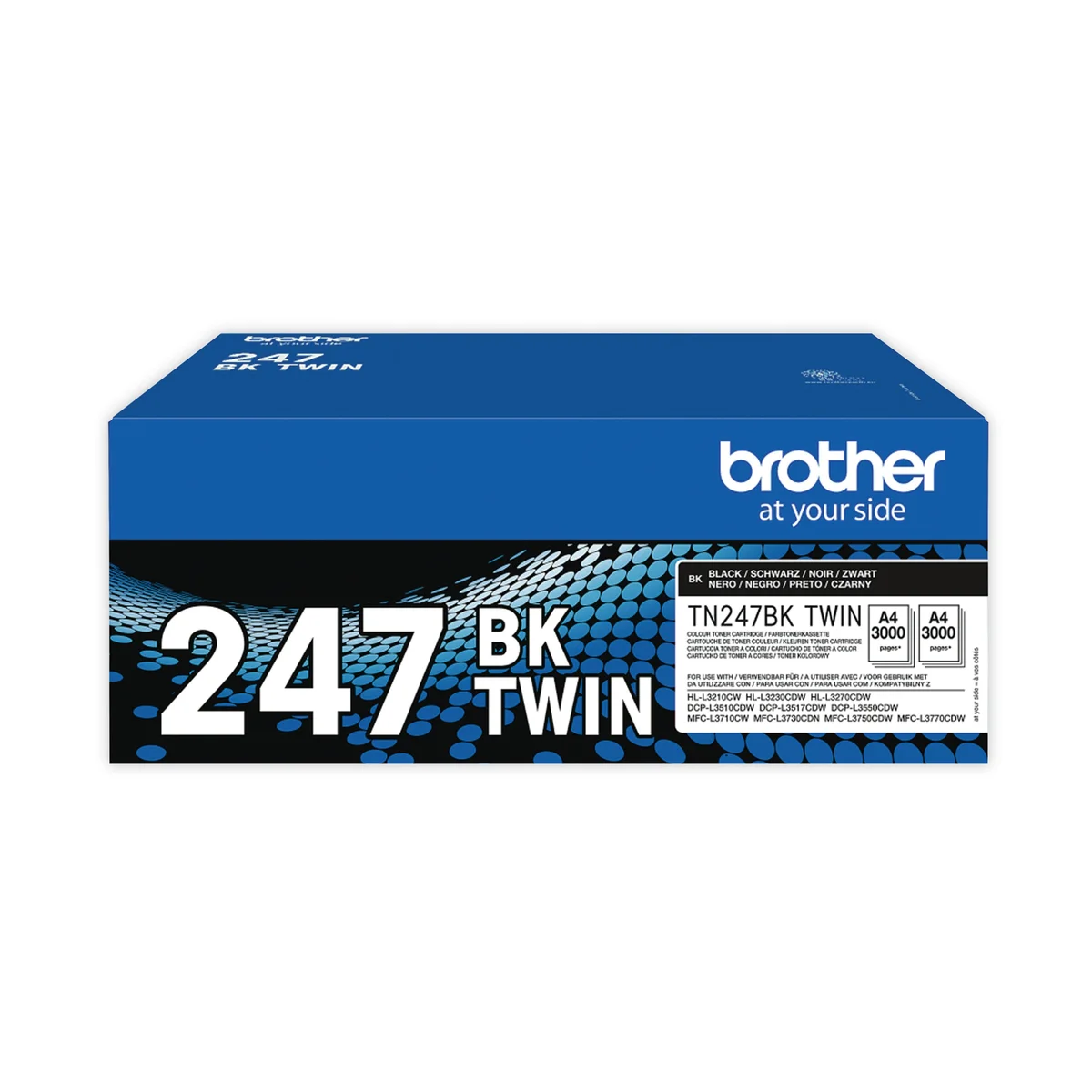 Brother TN-247BKTWIN Toner Cartridge HY Black Twinpack TN247BKTWIN - Image 2