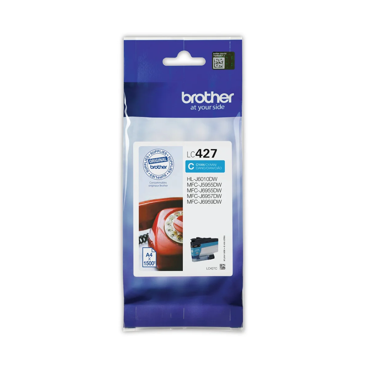Brother LC427C Inkjet Cartridge Cyan LC427 C - Image 2