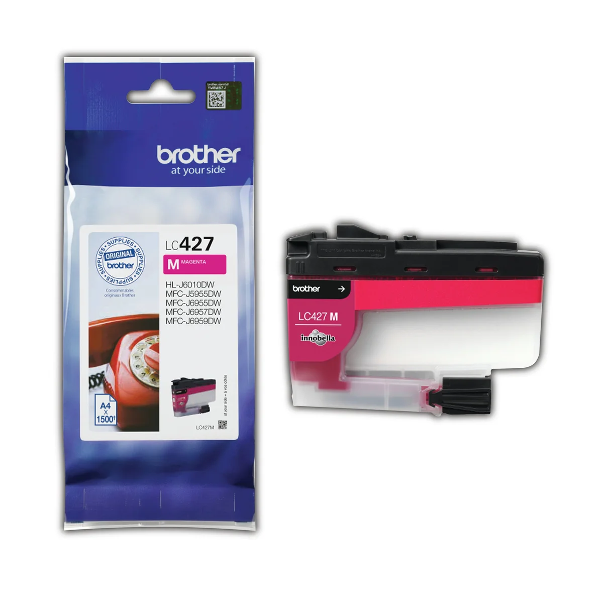 Brother LC427M Inkjet Cartridge Magenta LC427M - Image 1