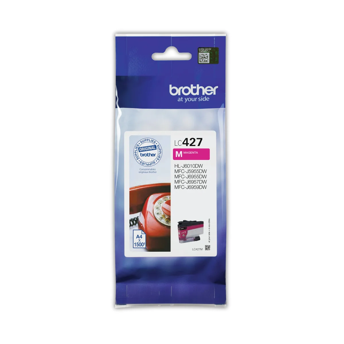 Brother LC427M Inkjet Cartridge Magenta LC427M - Image 2