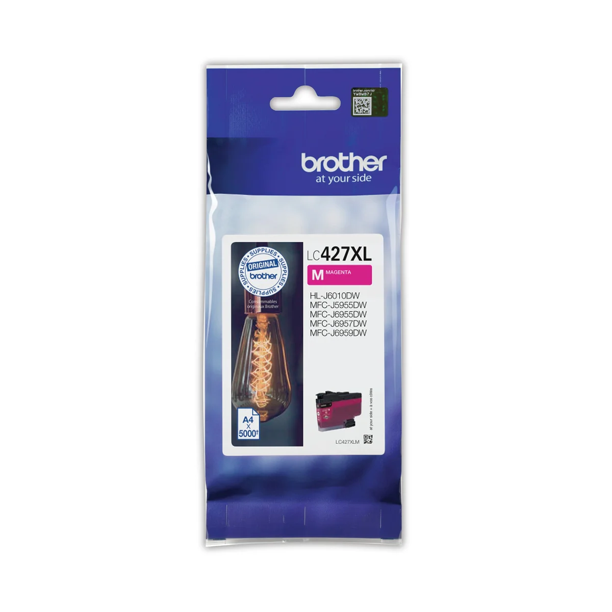 Brother LC427XLM Inkjet Cartridge High Yield Magenta LC427XLM - Image 2