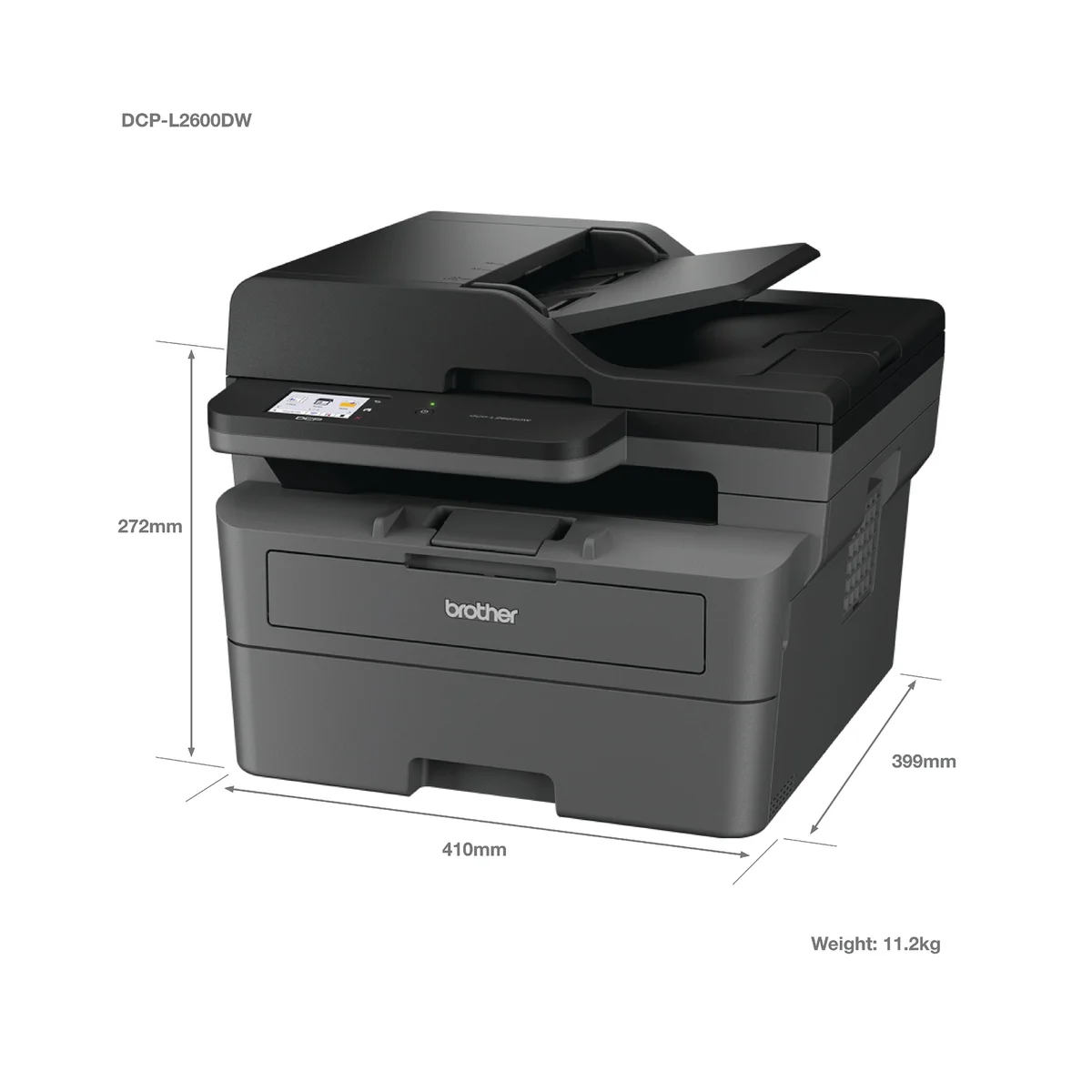 Brother DCP-L2660DW A4 3-in-1 Wireless Mono Laser Printer DCPL2660DWZU1 - Image 3