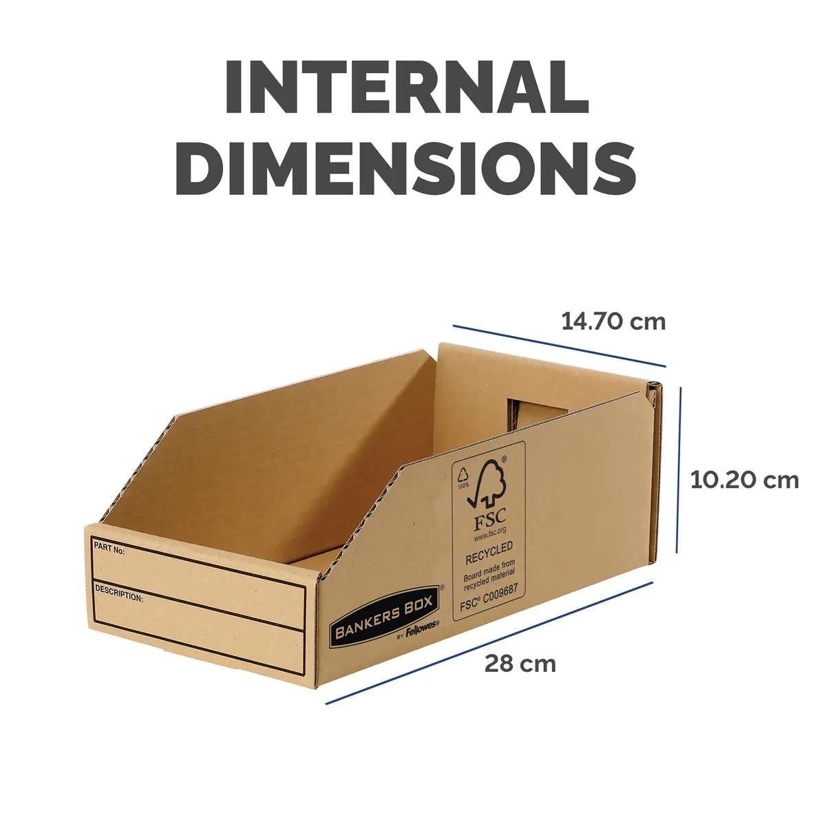Bankers Box Earth Series Parts Bin 147mm (Pack of 50) 7354 - Image 3