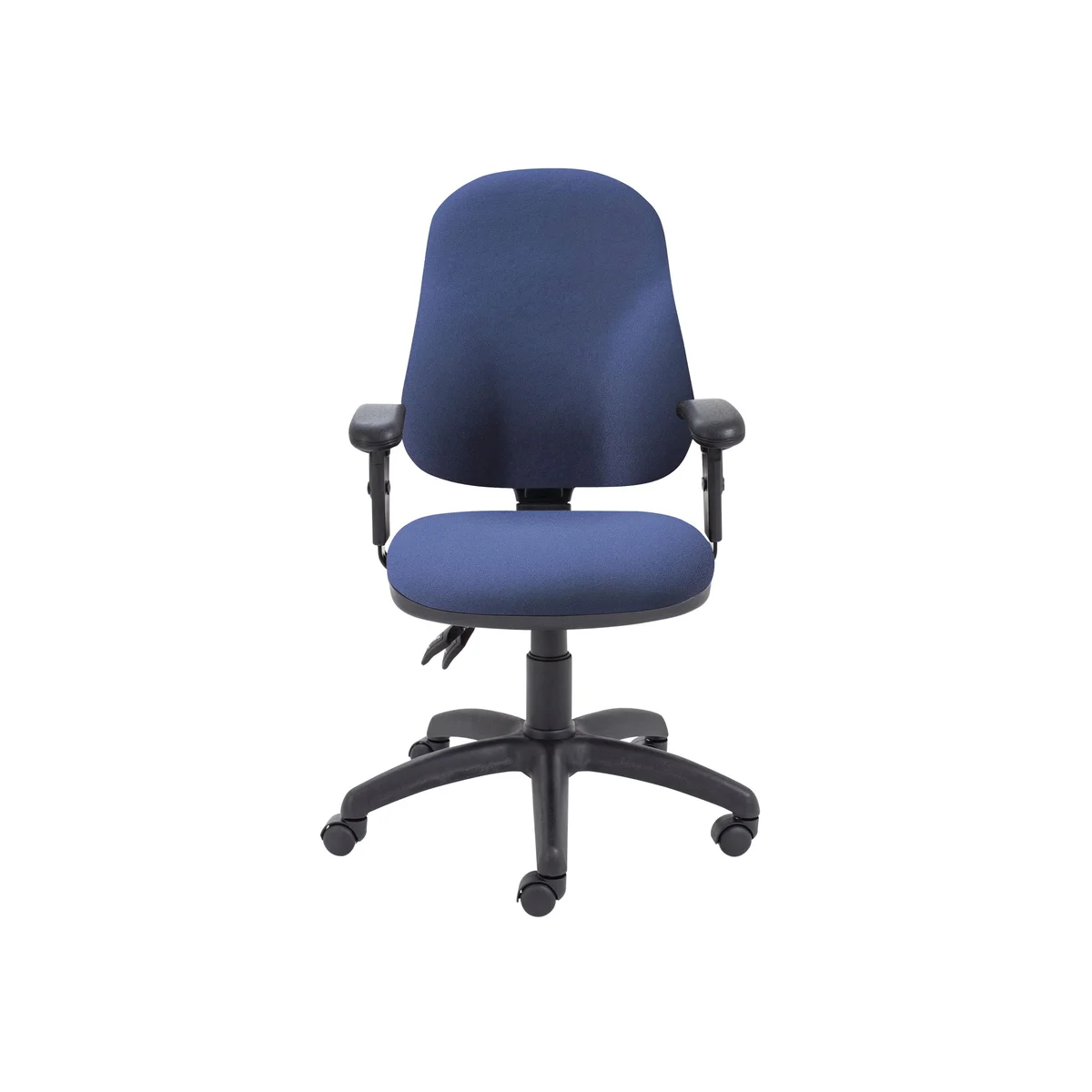 5 Star Lumo High Back Operator Chair with Height Adjustable Arms Royal Blue SF6006003 - Image 2