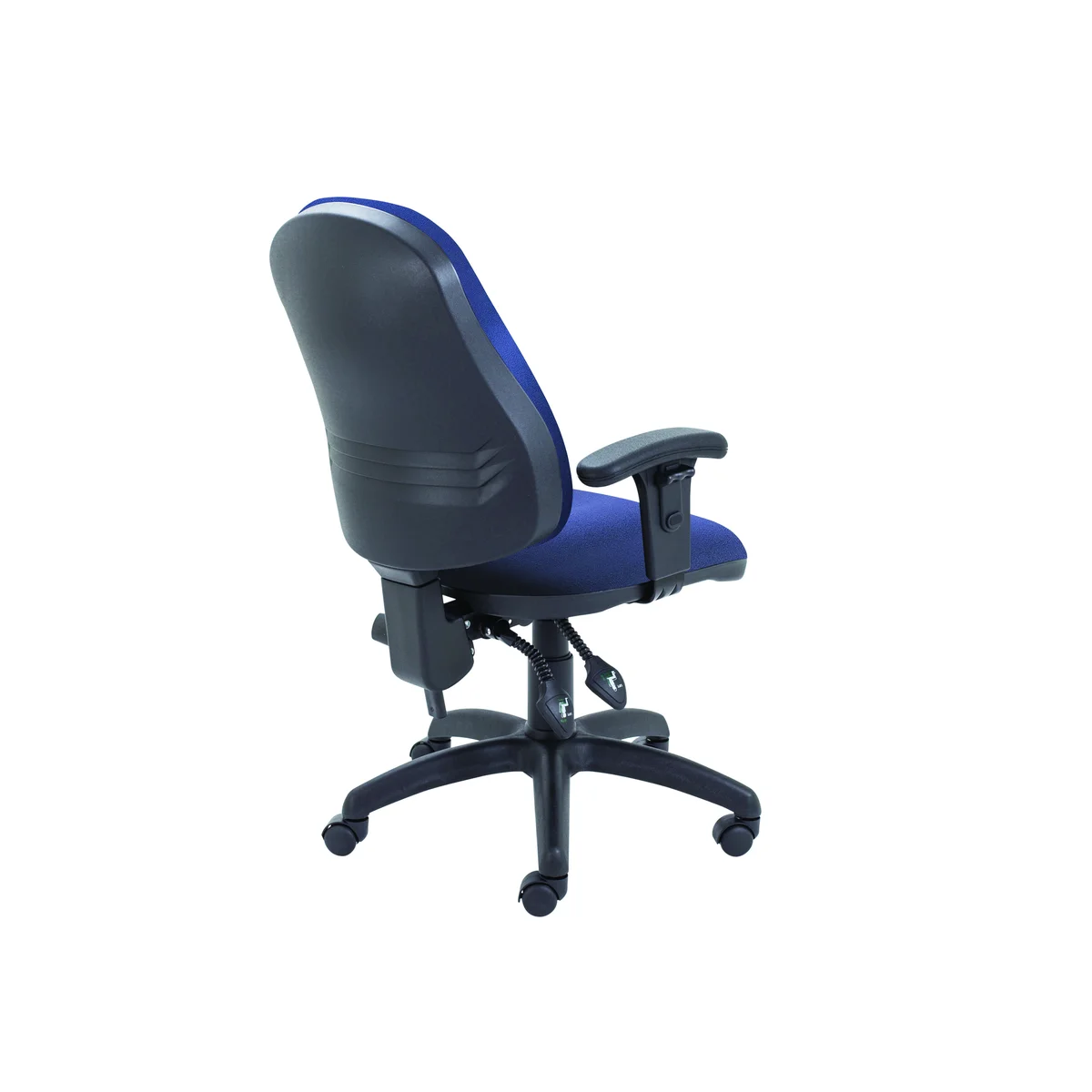 5 Star Lumo High Back Operator Chair with Height Adjustable Arms Royal Blue SF6006003 - Image 4