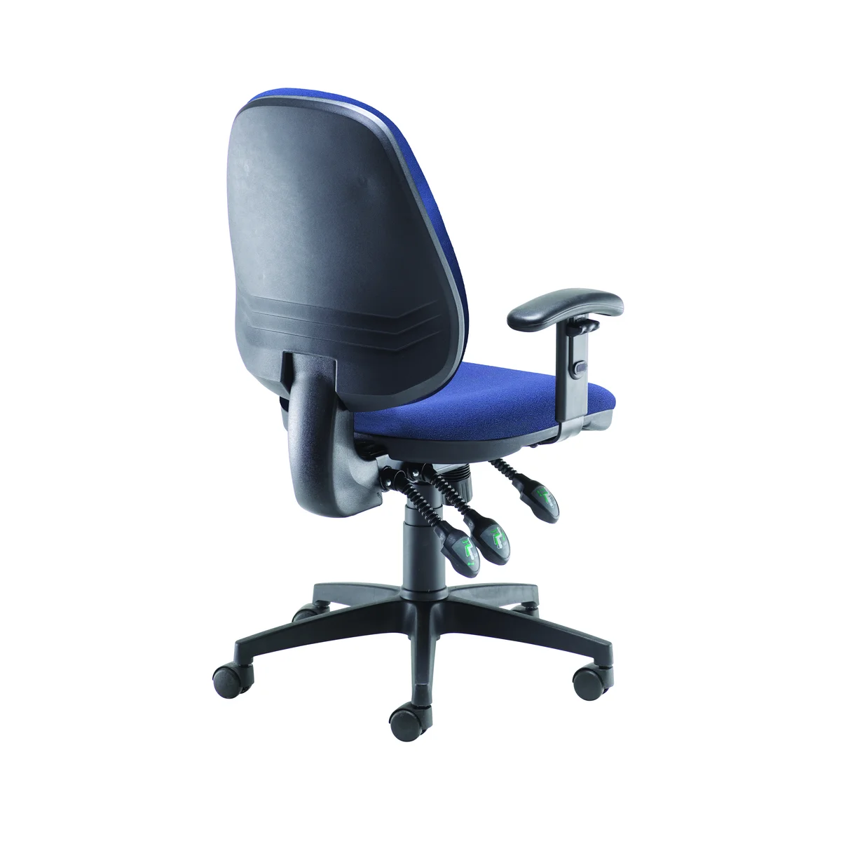 5 Star Teso High Back Task Chair with Height Adjustable Arms Blue SF7811859 - Image 4