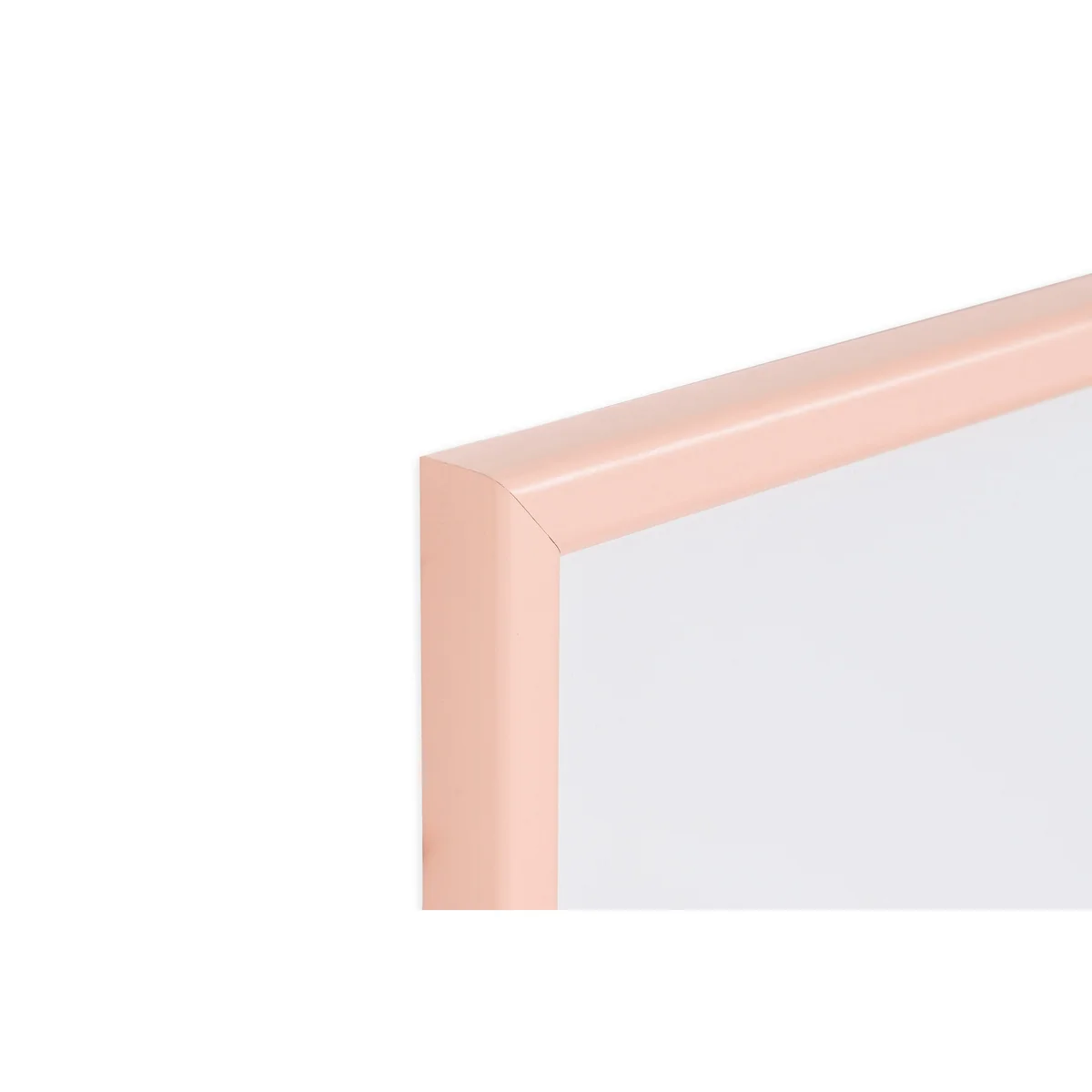 Bi-Office Pastel Non-Magnetic Whiteboard Salmon Frame 60x40cm MP03001991 - Image 3