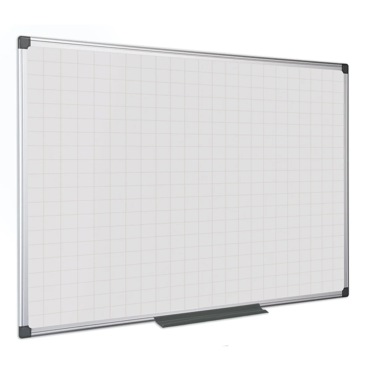 Bi-Office Maya Gridded Whiteboard Lacquered Steel Surface 240x120cm MA2147170 - Image 2