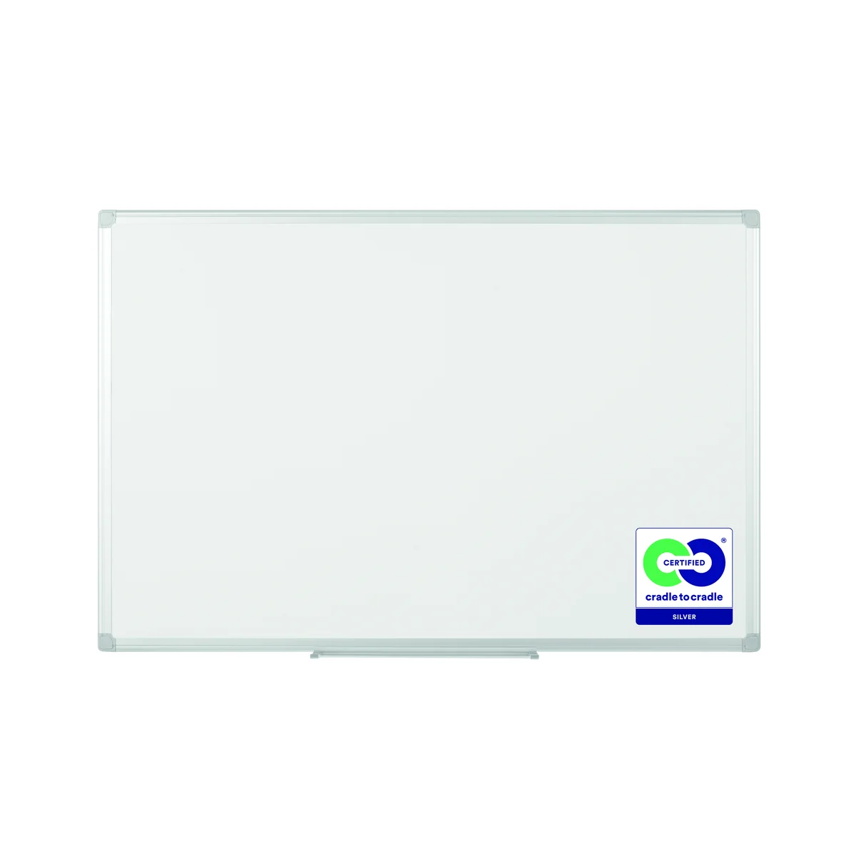 Earth Maya Magnetic Whiteboard 120x90cm Lacquered Steel Surf Aluminium Frame MA0507790 - Image 4