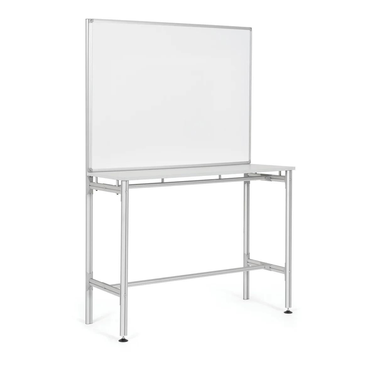 Bi-Office Industrial Desk Magnetic Whiteboard Lacquered Steel 120x90cm SD162606 - Image 2
