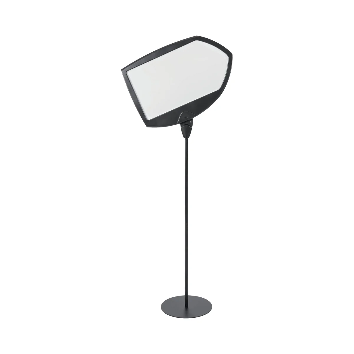 Bi-Office Black Arrow Floor Sign Magnetic Drywipe Surface SIG01010101 - Image 2