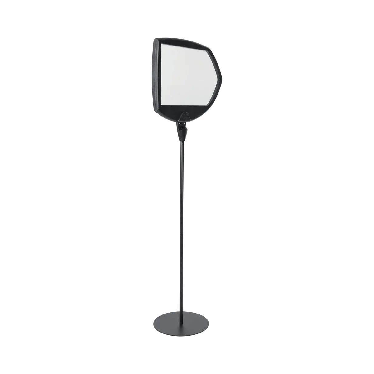 Bi-Office Black Arrow Floor Sign Magnetic Drywipe Surface SIG01010101 - Image 3