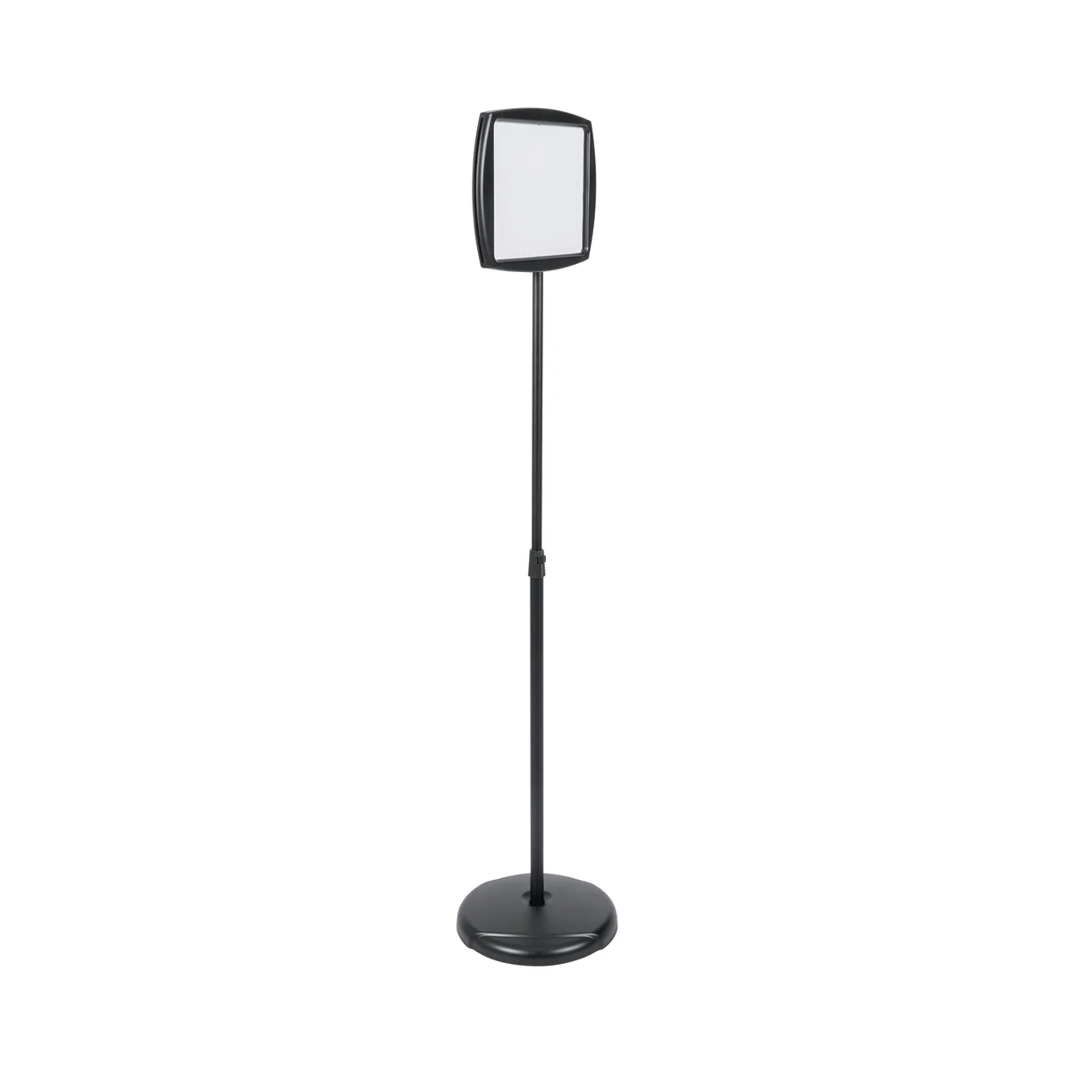 Bi-Office Black Vertical Floor Sign Magnetic Drywipe Surface SIG07060101 - Image 2