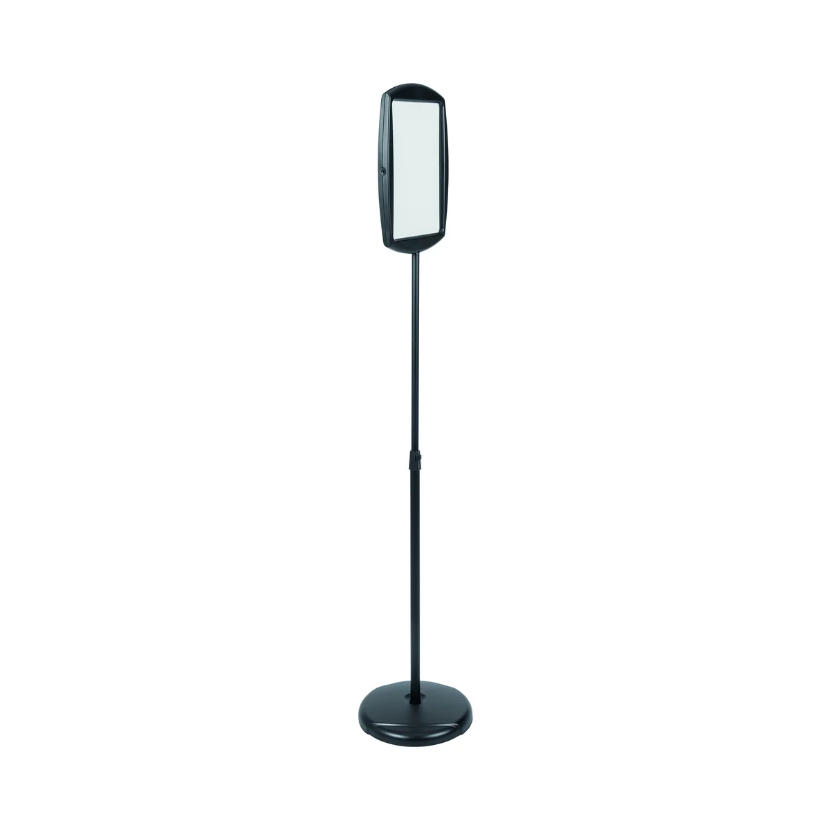 Bi-Office Black Vertical Floor Sign Magnetic Drywipe Surface SIG07060101 - Image 4