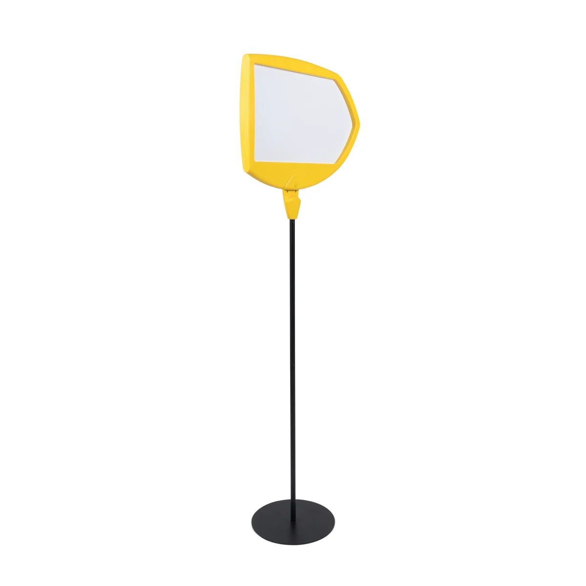 Bi-Office Yellow Arrow Floor Sign Magnetic Drywipe Surface SIG01010909 - Image 3