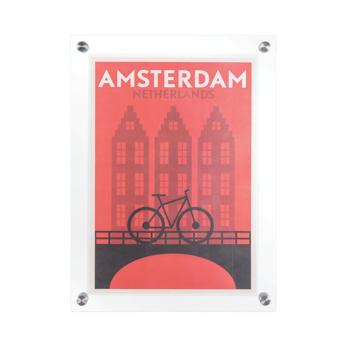 Bi-Office River Acrylic Poster Display A5 VT840170781 - Image 3