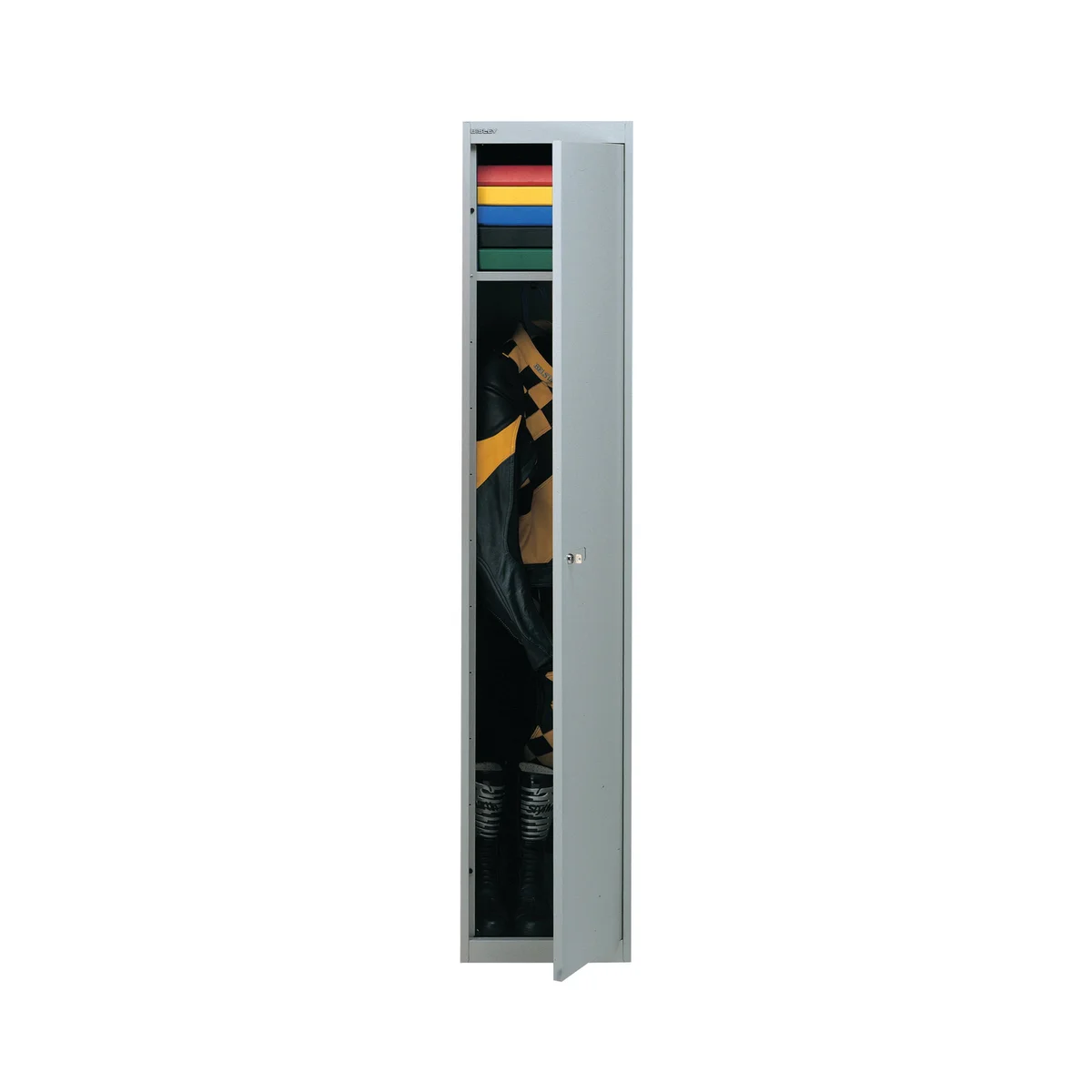Bisley 1 Door Locker 305x457x1802mm Goose Grey CLK181 GOOSE - Image 2