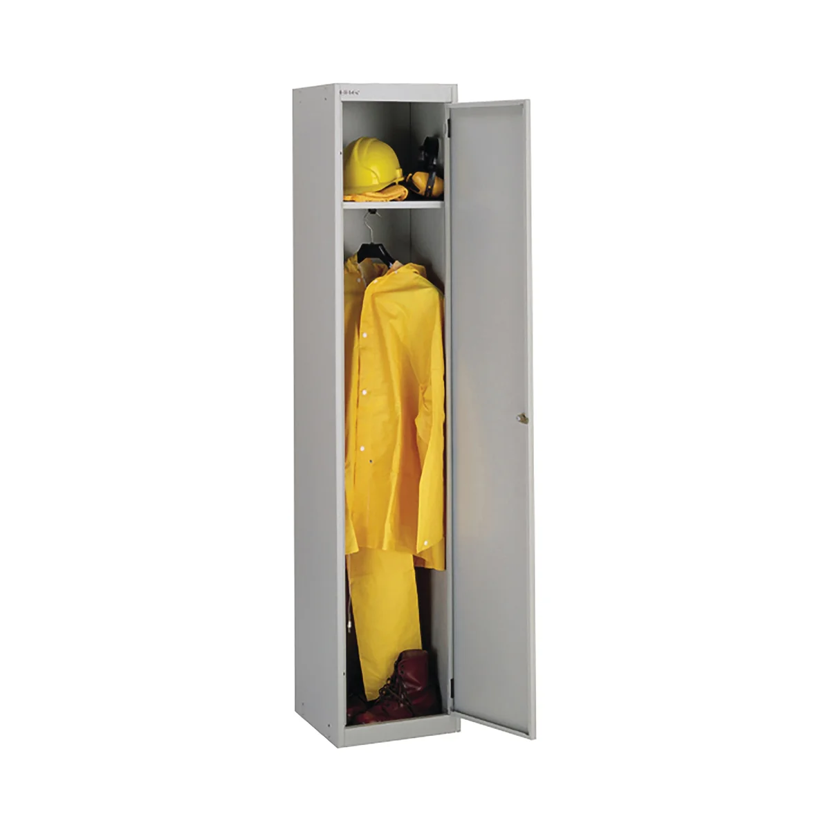 Bisley 1 Door Locker 305x457x1802mm Goose Grey CLK181 GOOSE - Image 3