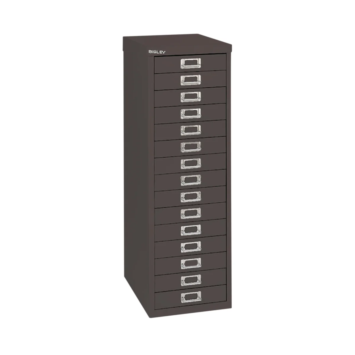 Bisley 15 Multidrawer Cabinet 279x380x860mm Black BY39950 - Image 2