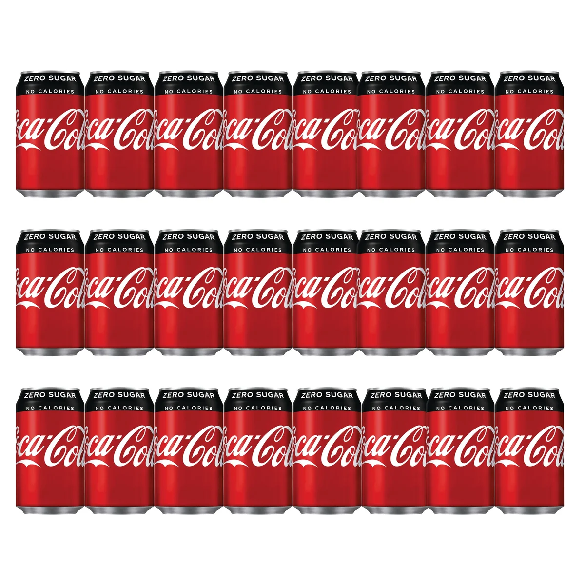 Coke Zero Soft Drink 330ml (Pack of 24) FOCOC018C - Image 2