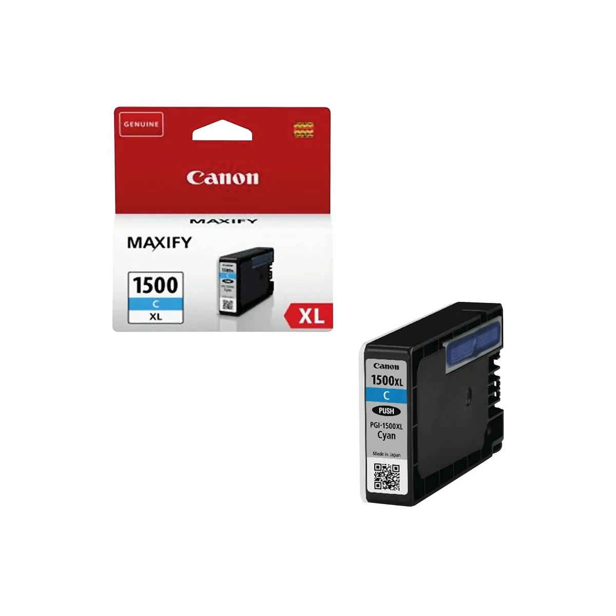 Canon PGI-1500XL Ink Cartridge High Yield Cyan 9193B001 - Image 3