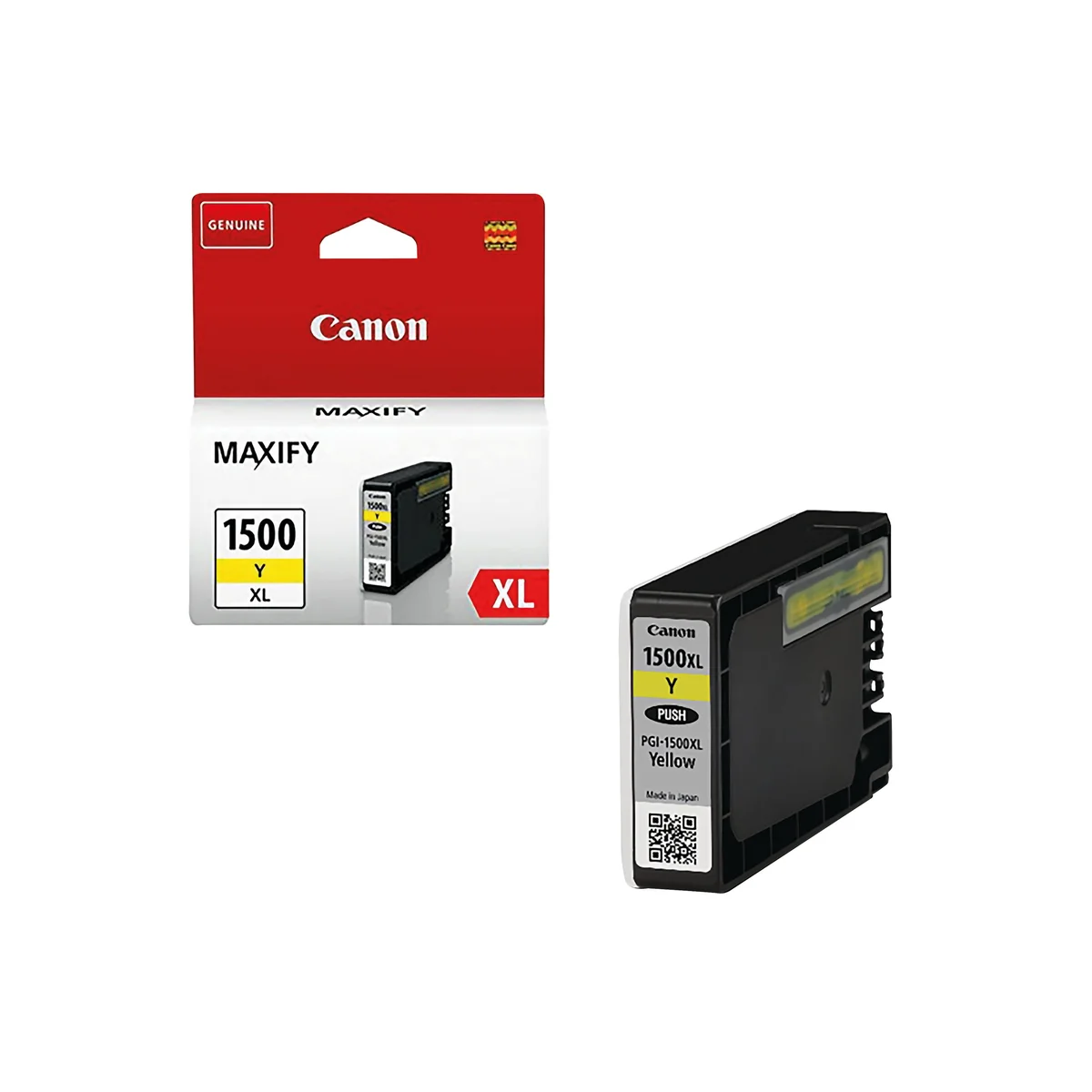 Canon PGI-1500XL Ink Cartridge High Yield Yellow 9195B001 - Image 3